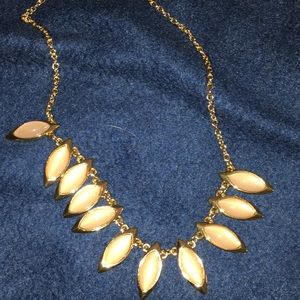 Tear drop statement necklace